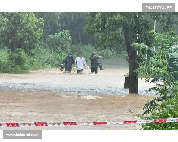 武汉遭暴雨袭击后局部路面塌陷!应急部门紧急处置确保市民安全 武汉遭暴雨袭击后局部路面塌陷!应急部门紧急处置确保市民安全